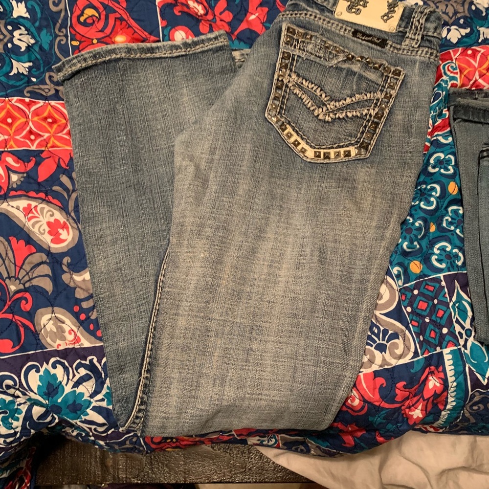 Rock and Roll Cowgirl Low Rise 29x34 Jeans